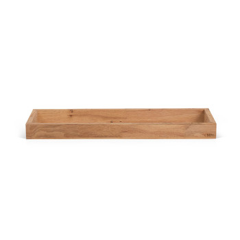 Woodwall Base - Double Cube/Narrow Shelf, Light