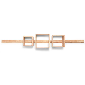 Woodwall Floating Cube Set, Light