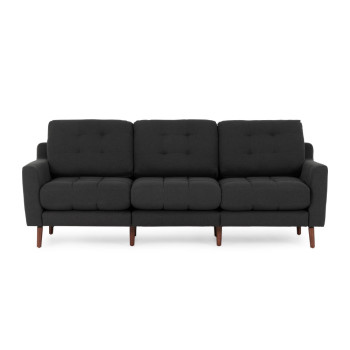 Erica 3 Seater Kitset, Dark Grey