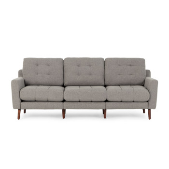 Erica 3 Seater Kitset, Light Grey
