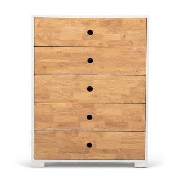 Chia 5 Drawer Chest - W80