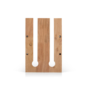 Woodwall Wine Glass Hanger, Light