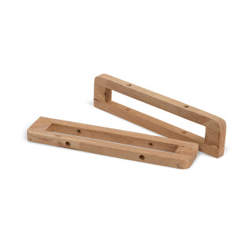 Woodwall Clothes Hanger - Set of 2, Light