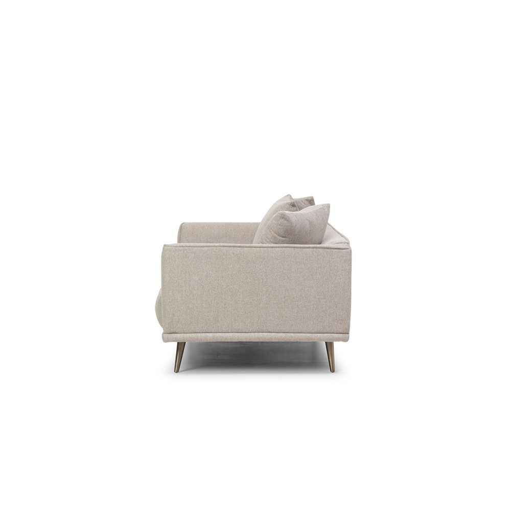 Kenzie 3 Seater Sofa, Light Grey