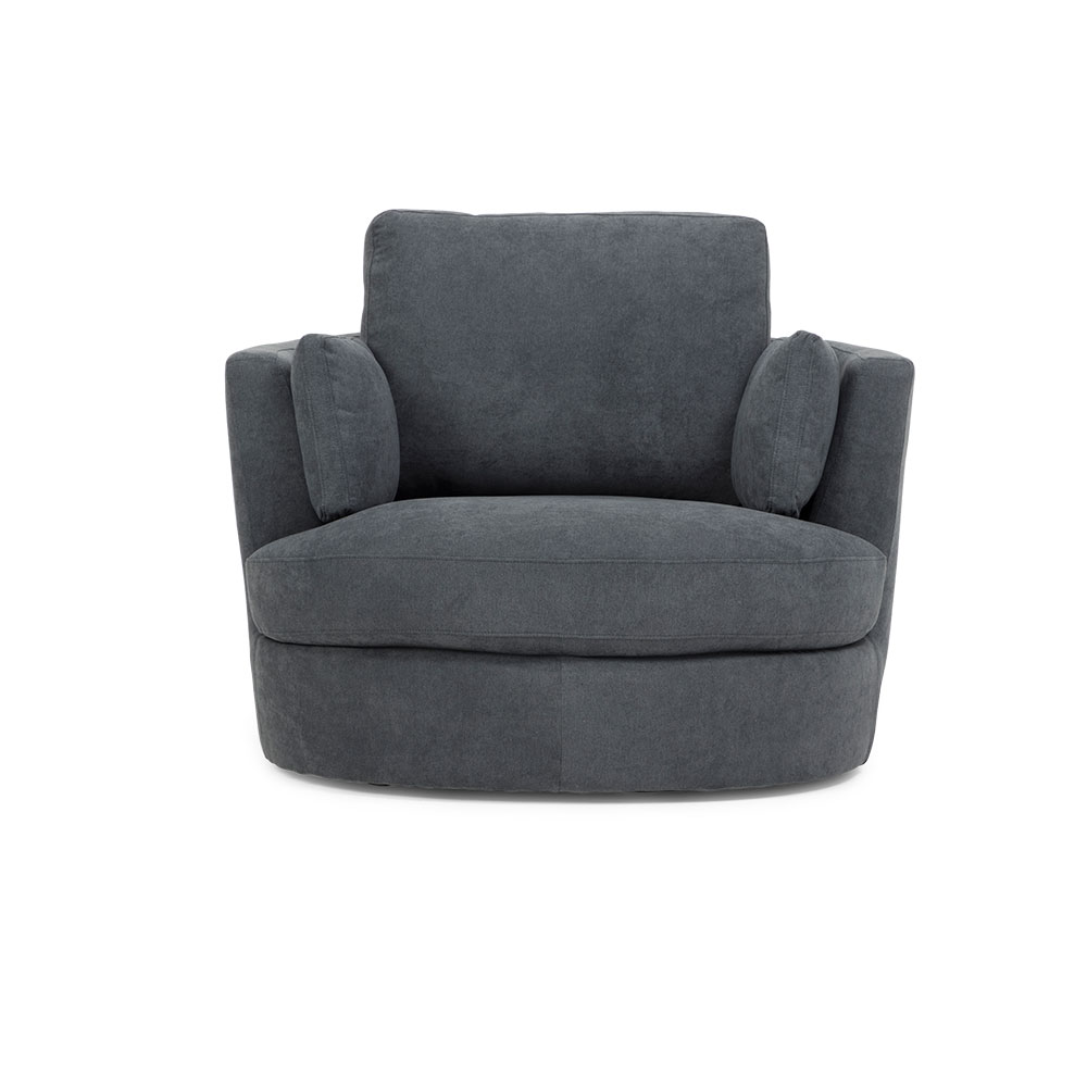 Macey Swivel Chair, River