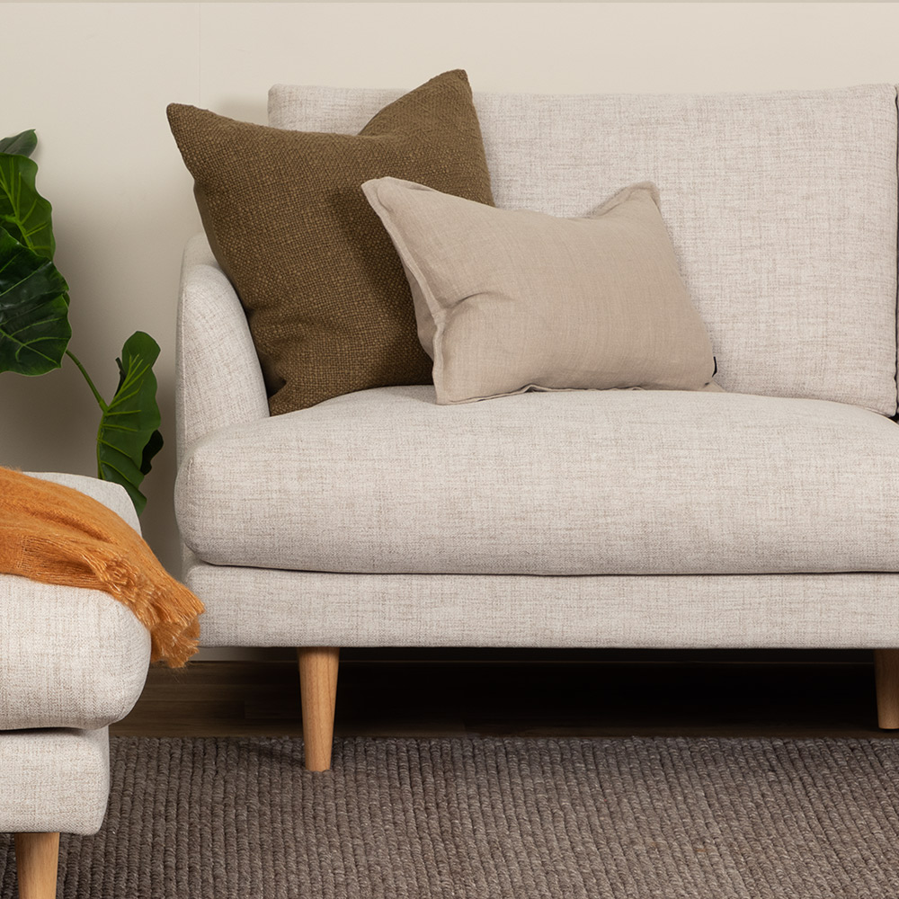 Bianca 3 Seater Sofa, Sand