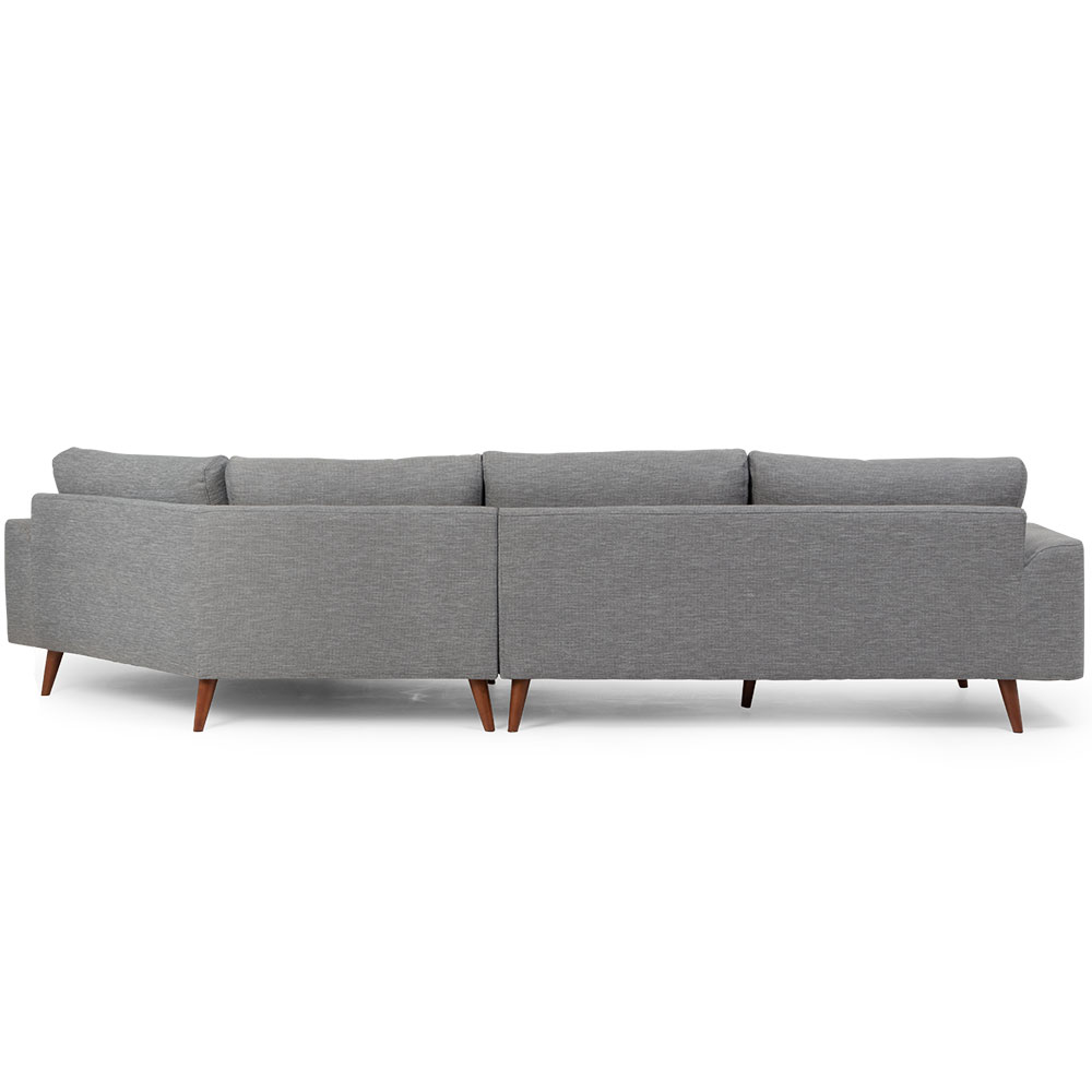 Charlie Angular Chaise Sofa, Midnight