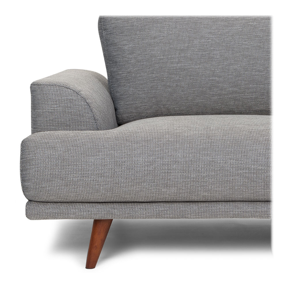 Charlie Angular Chaise Sofa, Midnight