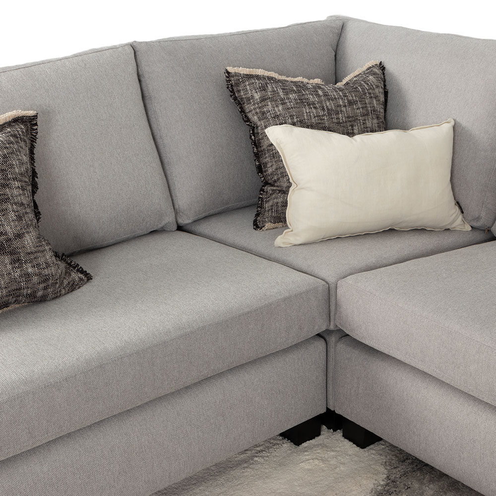Diego 4 Piece Sofa, Aston Cloud