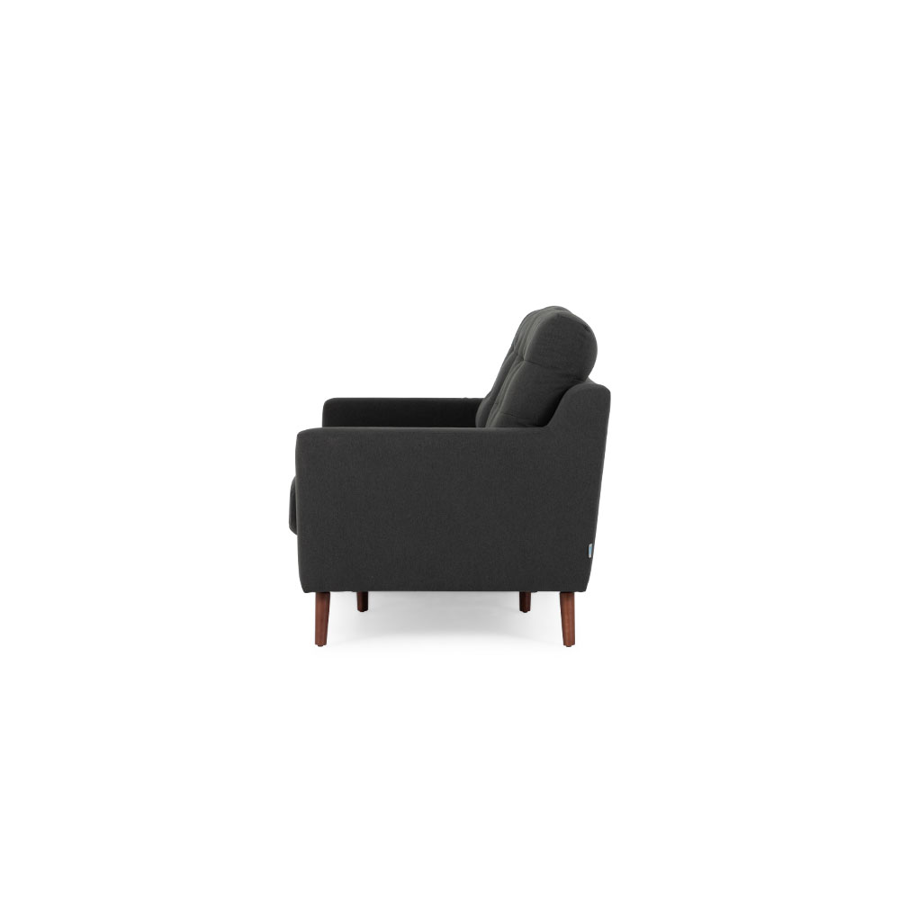 Erica 2 Seater Kitset, Dark Grey
