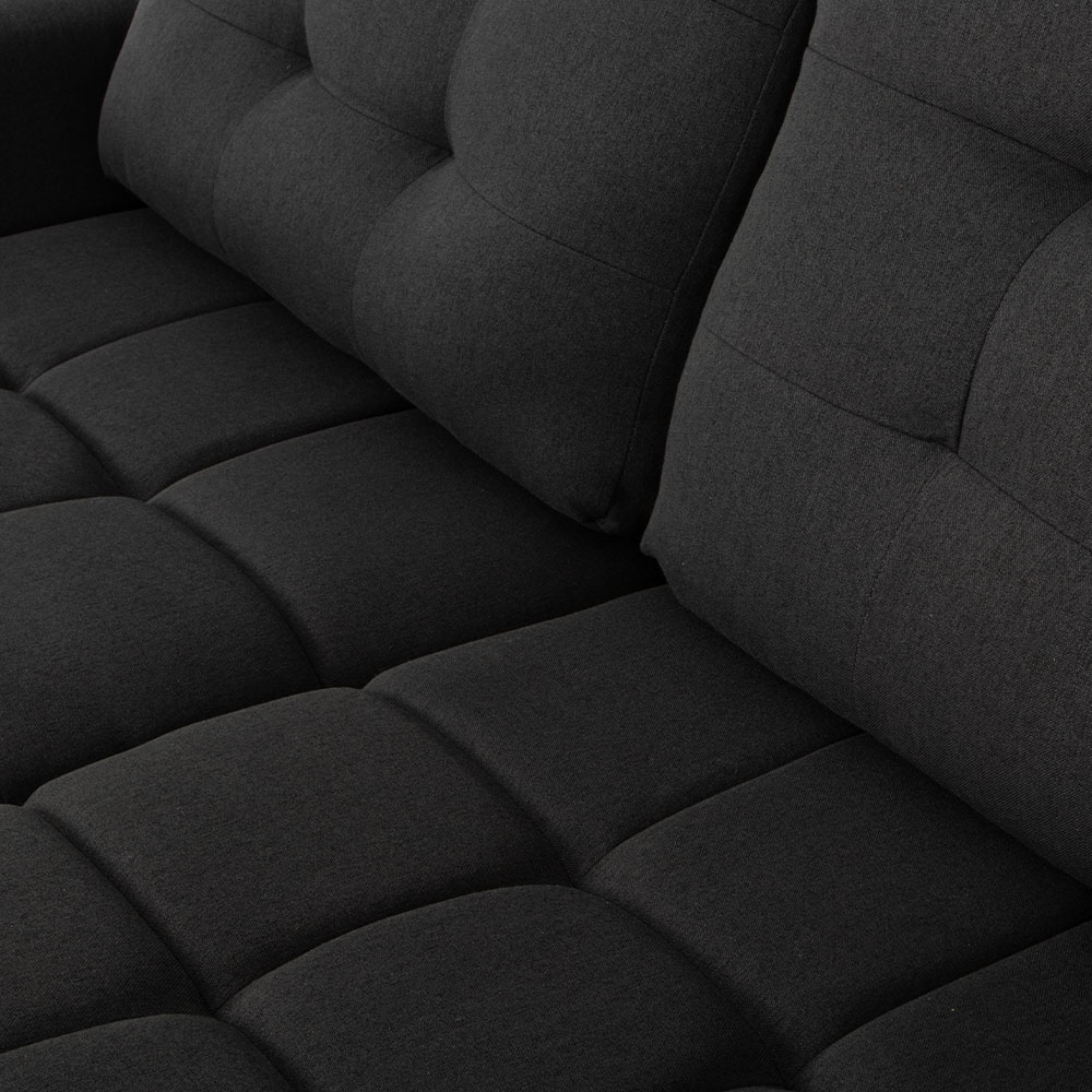 Erica 2 Seater Kitset, Dark Grey