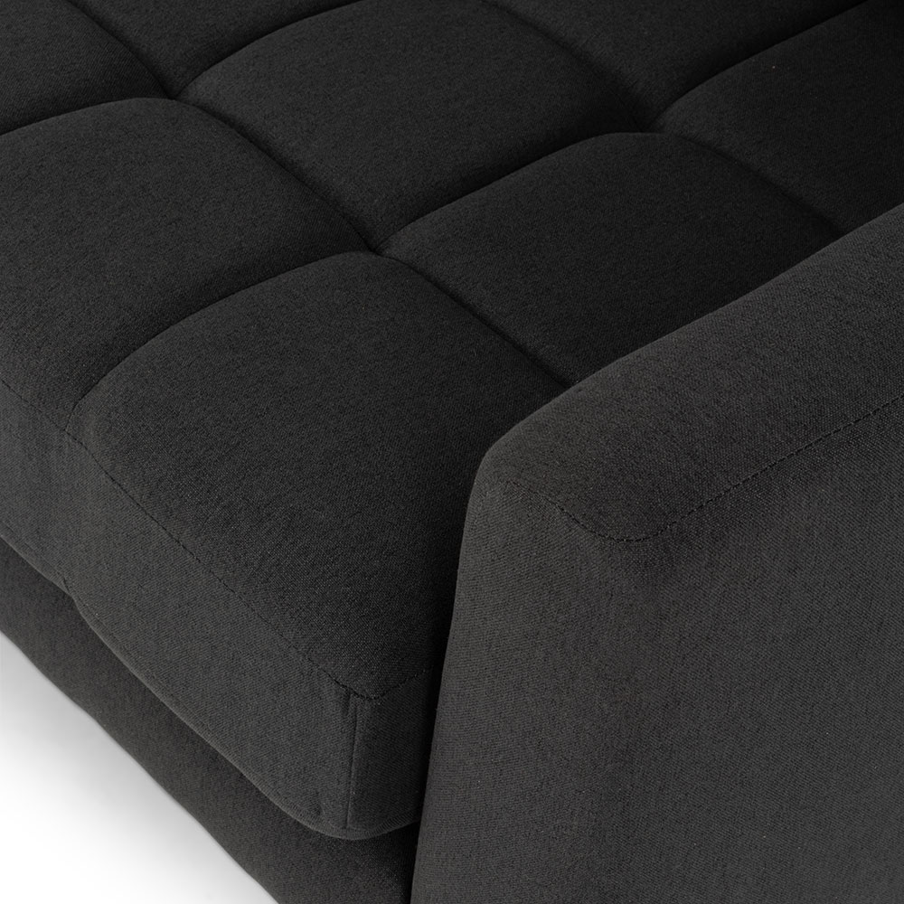 Erica 2 Seater Kitset, Dark Grey