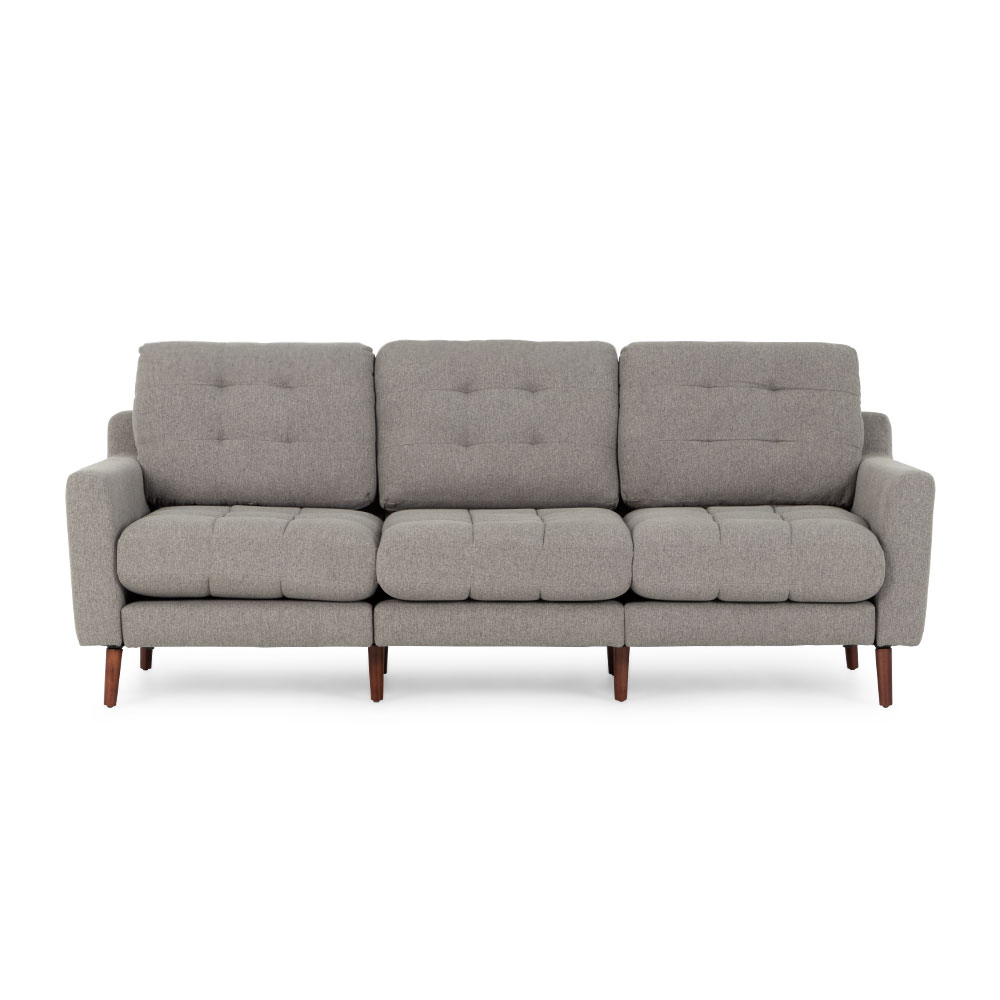 Erica 3 Seater Kitset, Light Grey