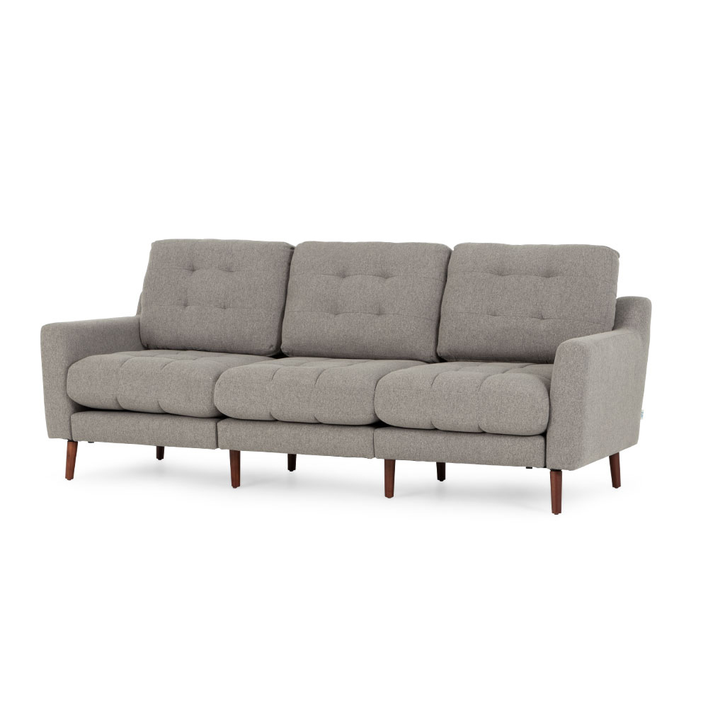 Erica 3 Seater Kitset, Light Grey