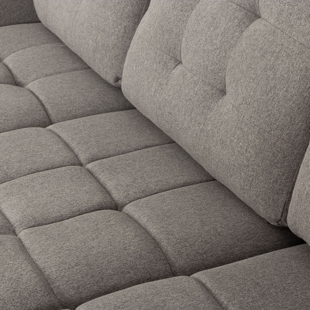 Erica 3 Seater Kitset, Light Grey
