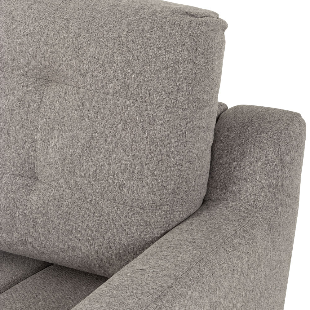 Erica 3 Seater Kitset, Light Grey