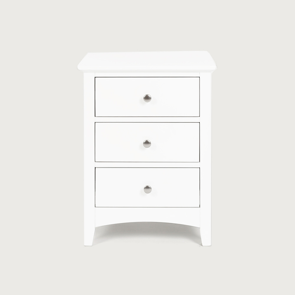 Felicity 3 Drawer Bedside