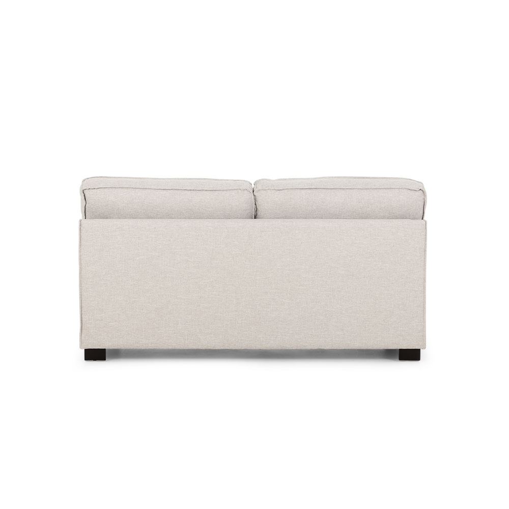 Haines 2 Seater Sofa, Light Grey