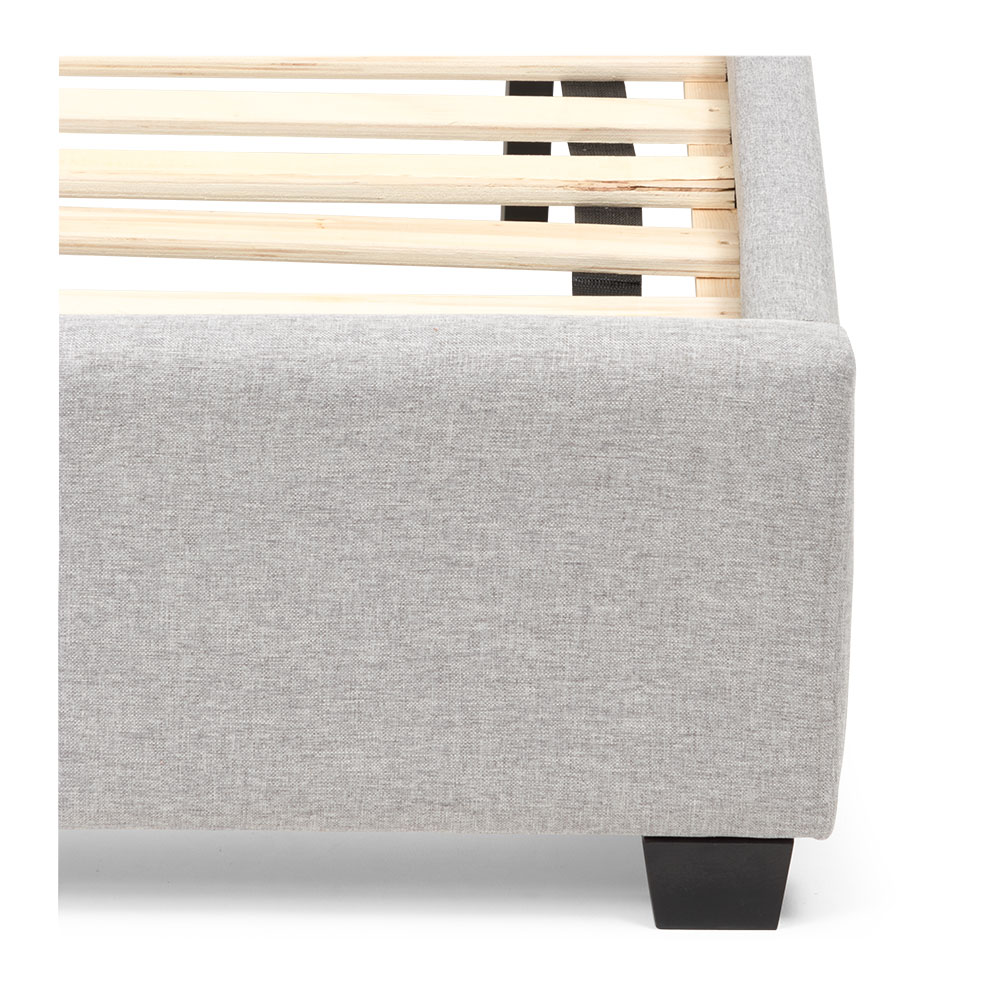 Dallas Queen Bed Frame, Light Grey