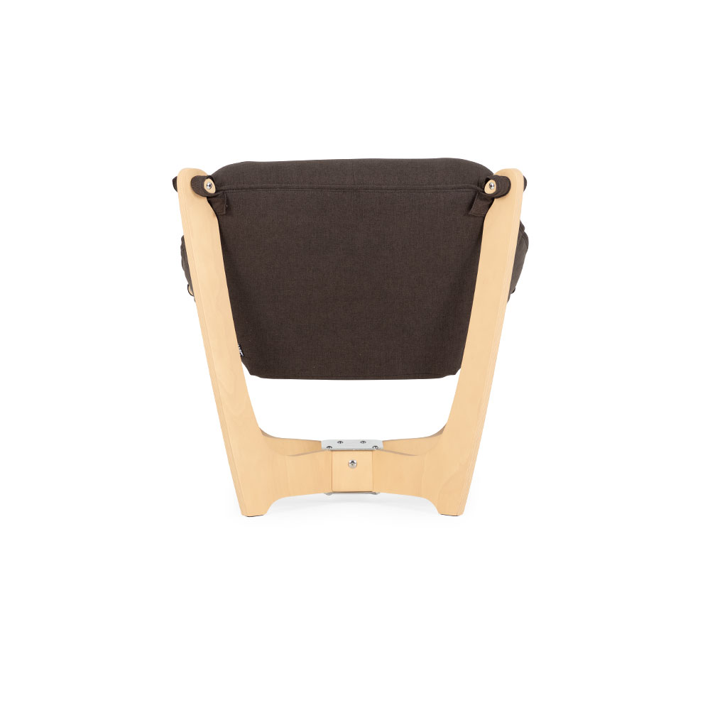 Luna Low Back Chair, Charcoal