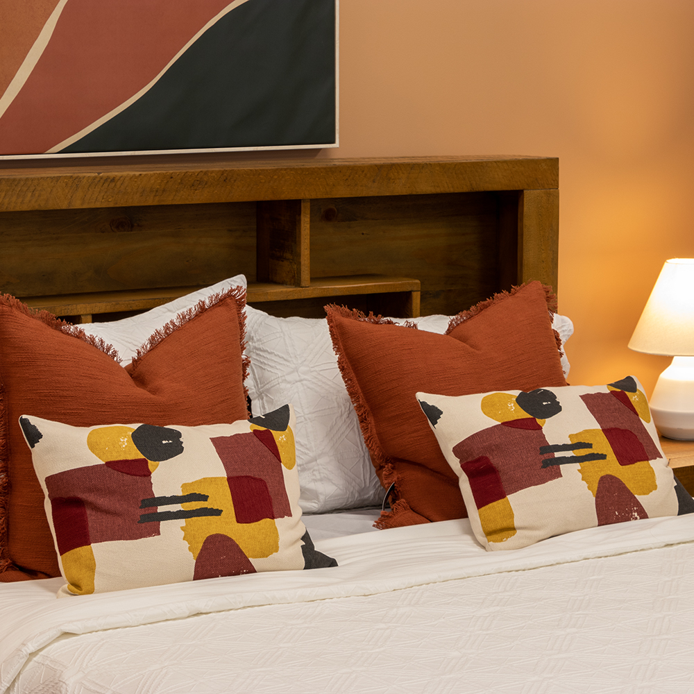 Prima Queen Bed Frame with Drawers, Pine