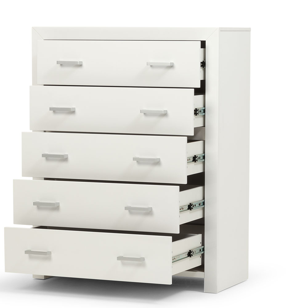 Tibet 5 Drawer Tallboy