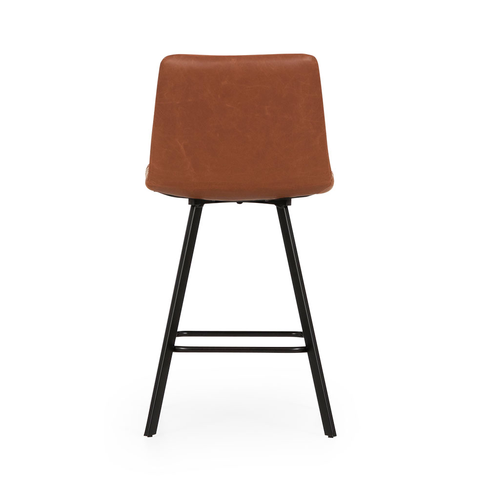 Watson PU Barstool, Brandy