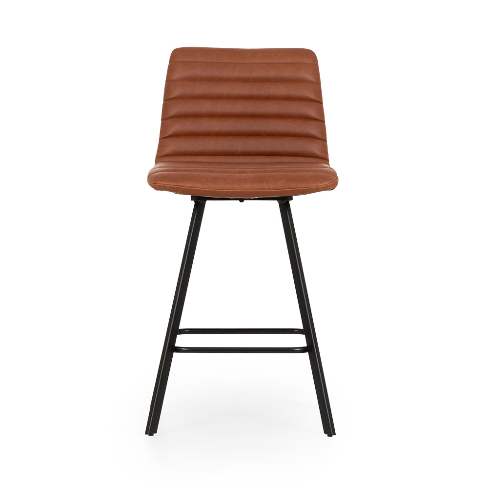 Watson PU Barstool, Brandy