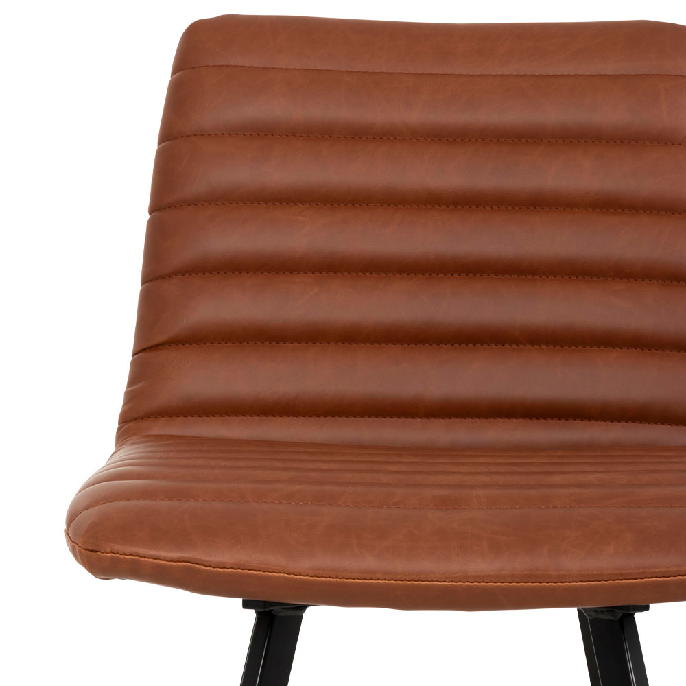Watson PU Barstool, Brandy